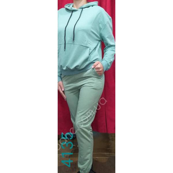 Спортивные штаны женские оптом (S-XL) Турция 4135-79050