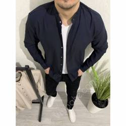 Рубашка мужская джинс оптом (M-2XL)Турция -86910
