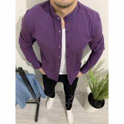 Рубашка мужская стрейч коттон оптом (M-2XL)Турция -86916