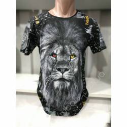 Футболка мужская батал молодежная (2XL-5XL) Турция оптом -87412